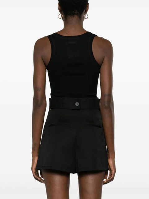 Jacquemus Le Body Gros Grain bodysuit - Black