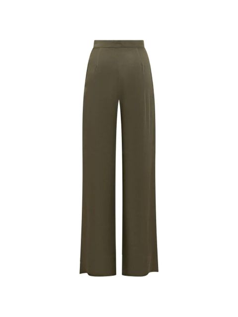 Max Mara Msecono high-waisted wool trousers - Green - zdjęcie produktu nr 2