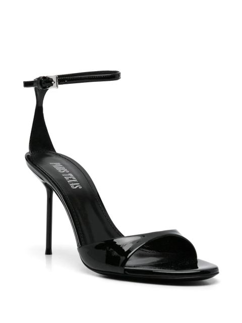 Paris Texas 95mm leather sandals - Black - zdjęcie produktu nr 2