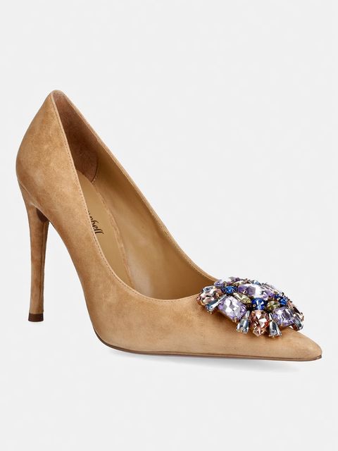 Jeffrey Campbell szpilki zamszowe MARITSA