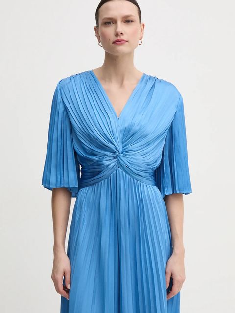 Joseph Ribkoff sukienka kolor niebieski maxi rozkloszowana 251903