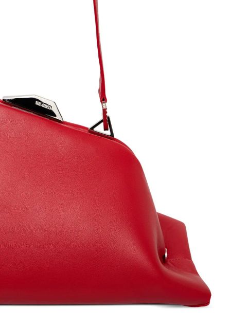 The Attico silver-tone hardware shoulder bag - Red
