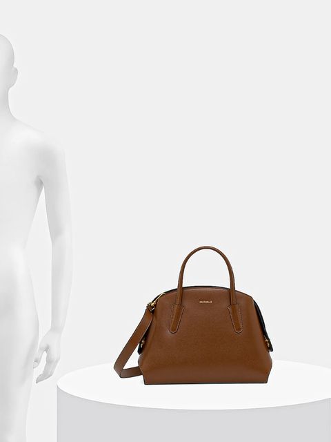 Coccinelle torebka skórzana TYLDE kolor brązowy E1 U7K 18 02 01