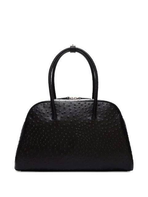 LouLou de Saison Darren textured leather travel bag - Black - zdjęcie produktu nr 1