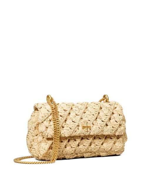 Tory Burch Kira woven chain shoulder bag - Neutrals