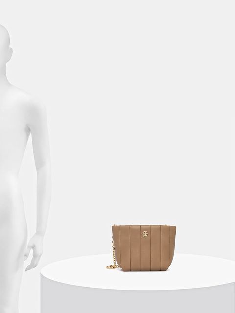 Tommy Hilfiger torebka kolor beżowy AW0AW17690