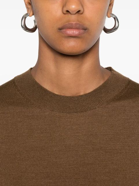 AMI Paris Ami De Coeur sweater - Brown