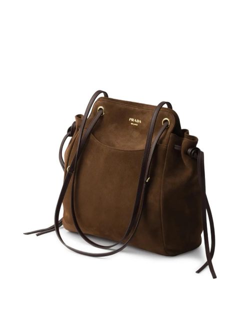 Prada medium Carry tote bag - Brown