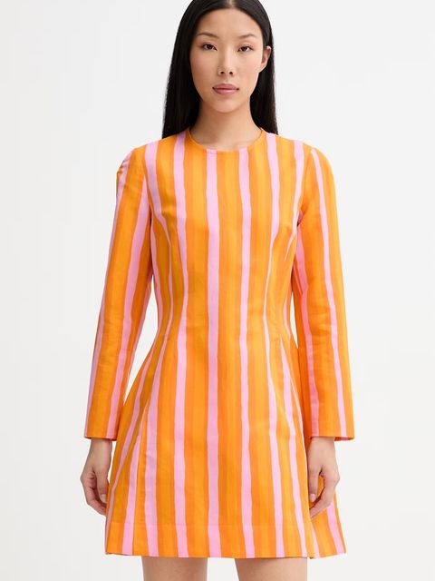 Marimekko sukienka z dodatkiem lnu - zdjęcie produktu nr 1
