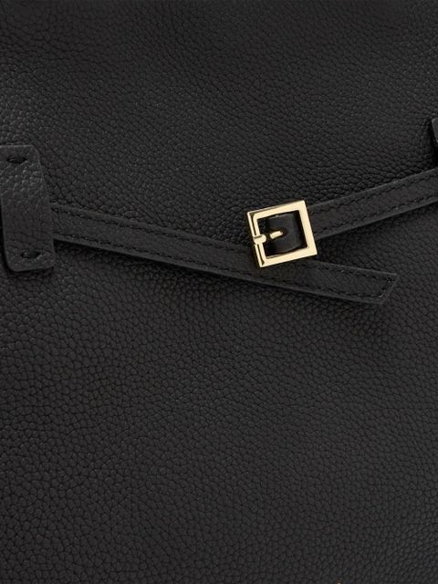 Manu Atelier leather tote bag - Black