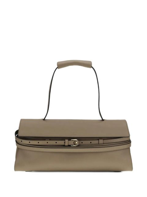 Moschino The tie me shoulder bag - Brown - zdjęcie produktu nr 1