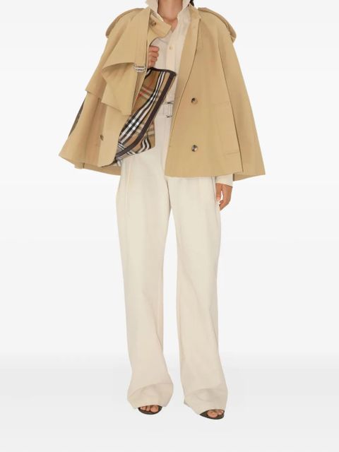 Burberry cotton cape - Neutrals - zdjęcie produktu nr 2