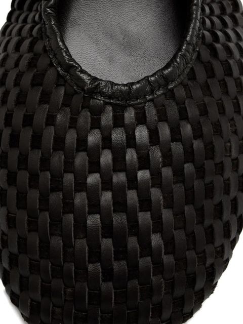 St. Agni Lattice woven ballet flats - Black - zdjęcie produktu nr 2