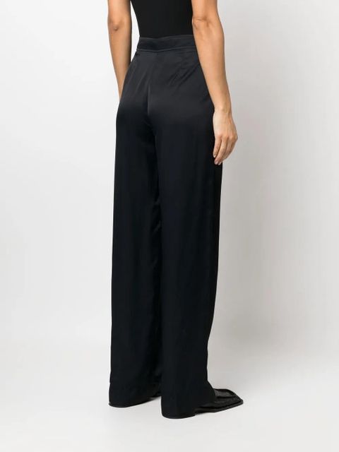 Jil Sander high-waisted straight-leg trousers - Blue