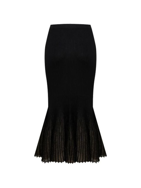 Ulla Johnson Vera midi skirt - Black - zdjęcie produktu nr 1