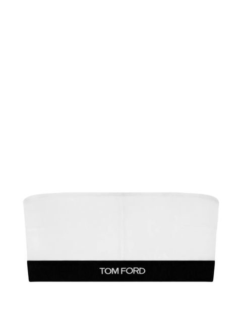 TOM FORD logo-band bra - White - zdjęcie produktu nr 1