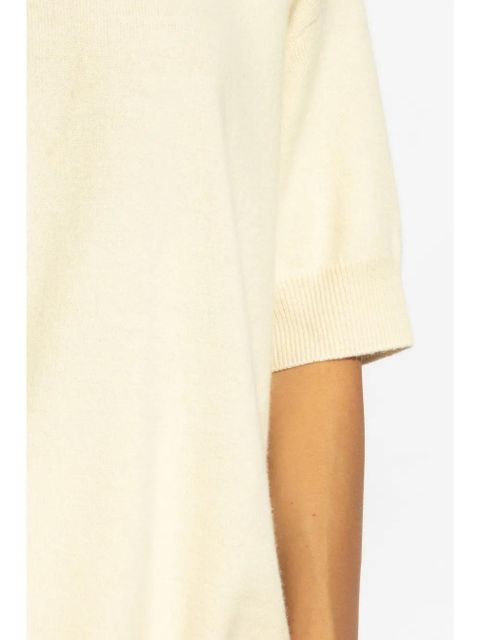 Jil Sander crew-neck knitted T-shirt - Neutrals