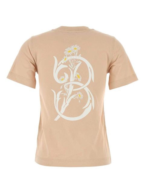 Burberry floral-print T-shirt - Orange - zdjęcie produktu nr 2