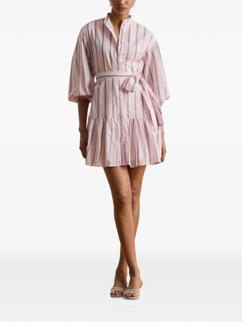 Lauren Ralph Lauren striped tiered dress - Pink - zdjęcie produktu nr 2