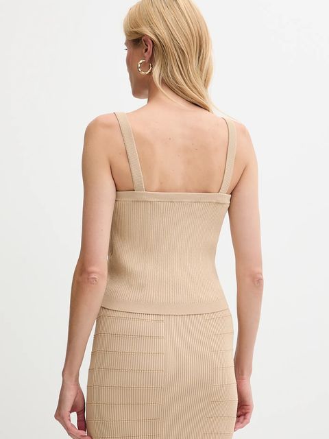 Guess top EMMIE kolor beżowy W5YR10 Z0130