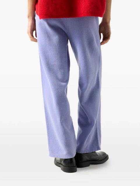 American Vintage elasticated-waist track - Purple