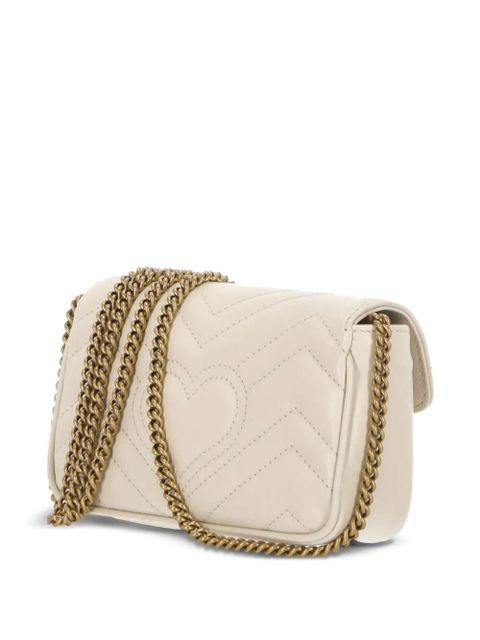 Gucci super mini GG Marmont shoulder bag - White - zdjęcie produktu nr 2