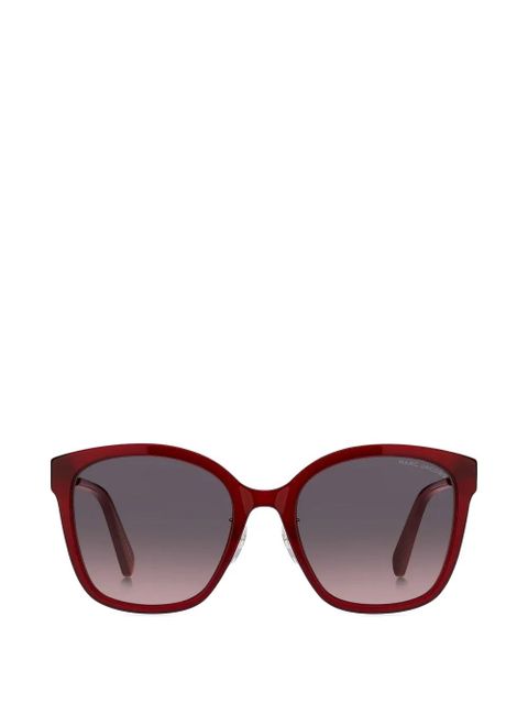Marc Jacobs gradient-lens square-frame sunglasses - Red - zdjęcie produktu nr 1