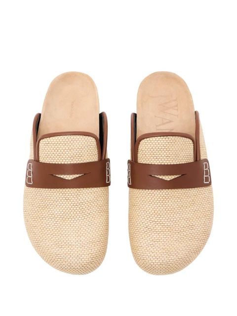 JW Anderson canvas mules - Neutrals