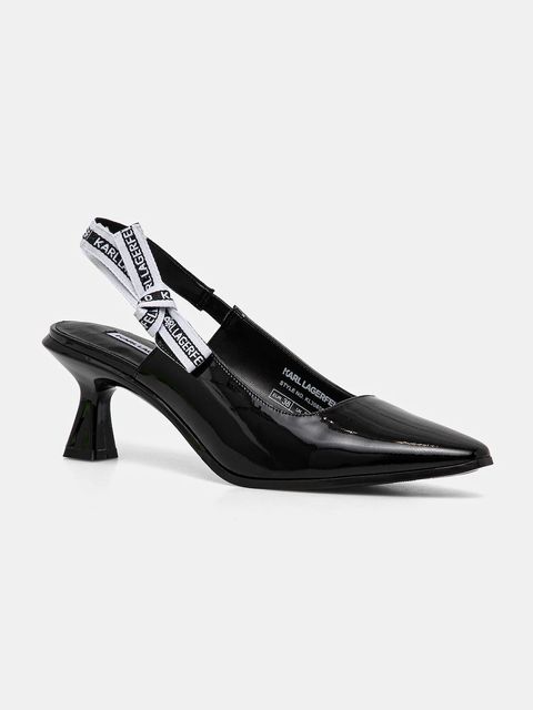 Karl Lagerfeld szpilki PANACHE II kolor czarny KL30808A - zdjęcie produktu nr 1