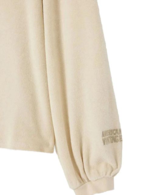 American Vintage Fuxow logo-embroidered sweatshirt - Neutrals - zdjęcie produktu nr 2