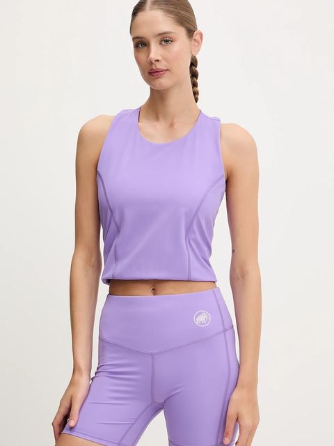 Mammut top sportowy Massone kolor fioletowy 1017-06480 - zdjęcie produktu nr 1
