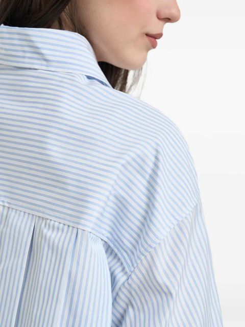 Weekend Max Mara Eden striped pocket shirt - Blue - zdjęcie produktu nr 2