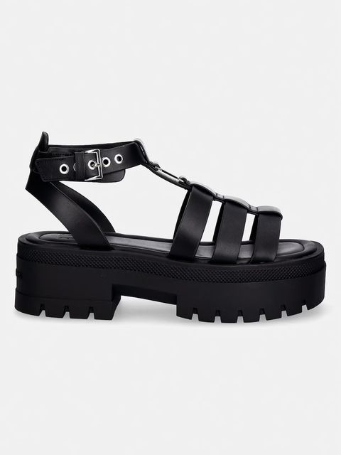 Tommy Jeans sandały damskie skórzane TJW FISHERMAN LEATHER MAX SANDAL - zdjęcie produktu nr 1