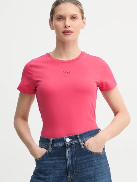 Pinko t-shirt bawełniany - zdjęcie produktu nr 1