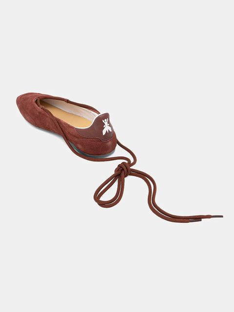 Patrizia Pepe baleriny zamszowe - zdjęcie produktu nr 2