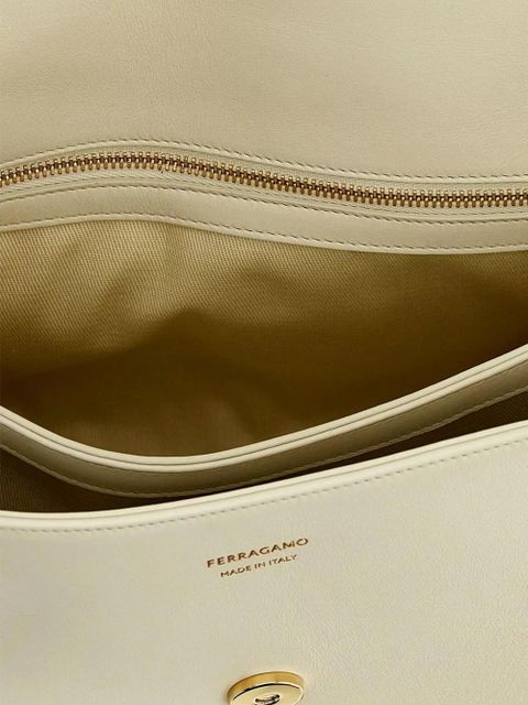 Ferragamo Gancini buckle backpack - Neutrals - zdjęcie produktu nr 2