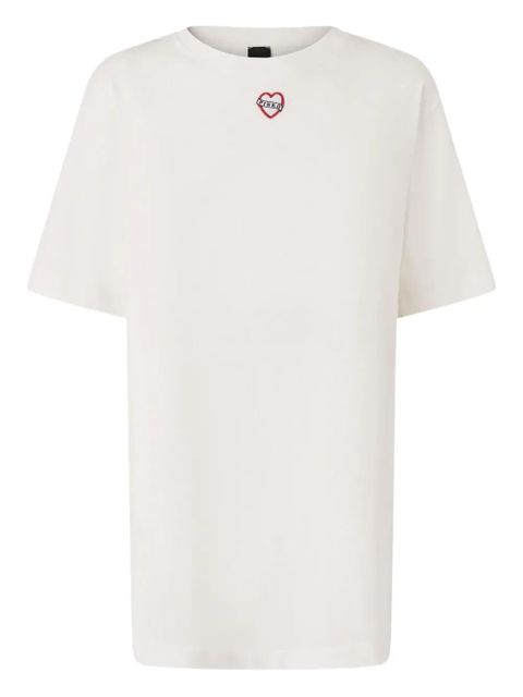 PINKO embroidered-logo cotton T-shirt - White - zdjęcie produktu nr 1