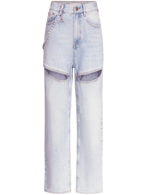 AREA Slit jeans - Blue - zdjęcie produktu nr 1