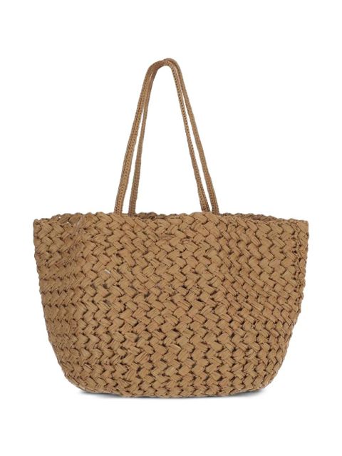 The Row large Estelle Two woven tote bag - Neutrals - zdjęcie produktu nr 2