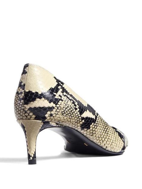 KHAITE 45mm Jett D'Orsay heeled pumps - Neutrals