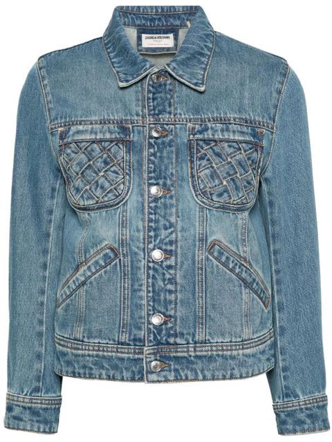 Zadig&Voltaire Kioka denim jacket - Blue - zdjęcie produktu nr 1