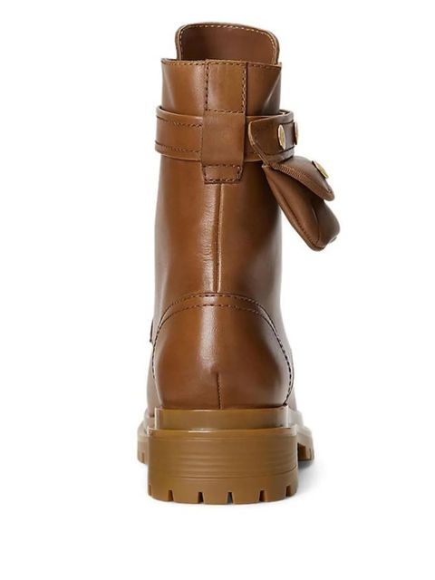 Lauren Ralph Lauren Cammie lace-up pocket boots - Brown - zdjęcie produktu nr 2
