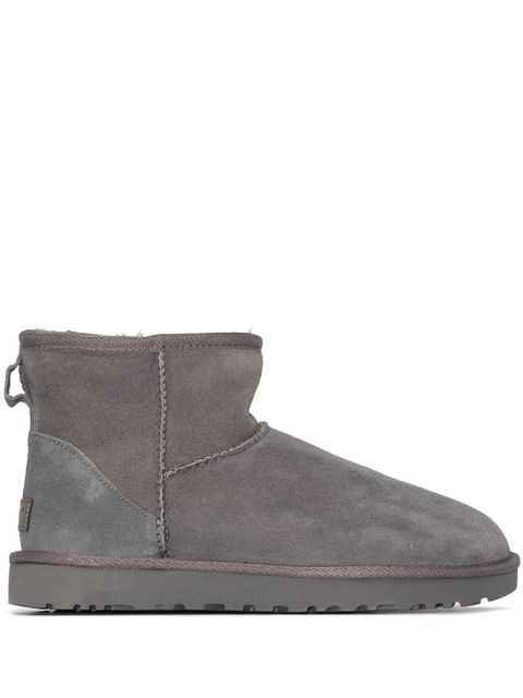 UGG Classic Mini II shearling ankle boots - Grey