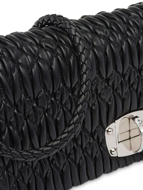 Miu Miu Miu Miu Iconic Crystal bag - Black