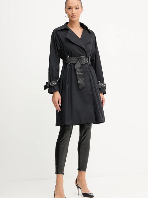 Guess trencz RAPHAELLE kolor czarny W5YL02 WHDF1 - zdjęcie produktu nr 2