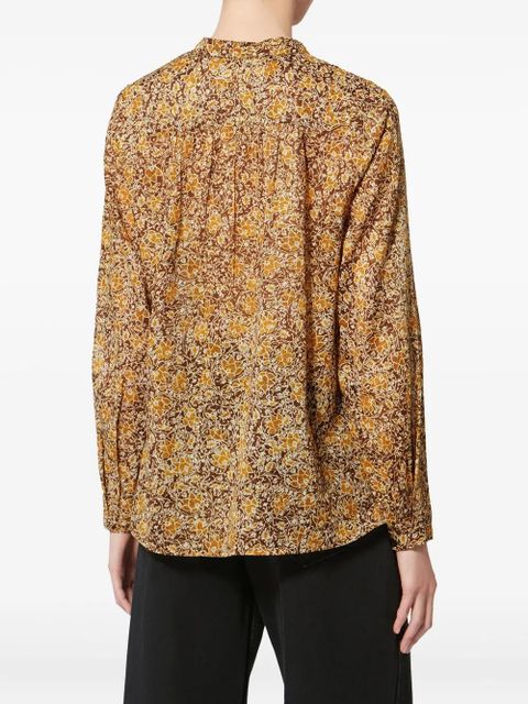 MARANT ÉTOILE MARIA floral-pattern blouse - Green