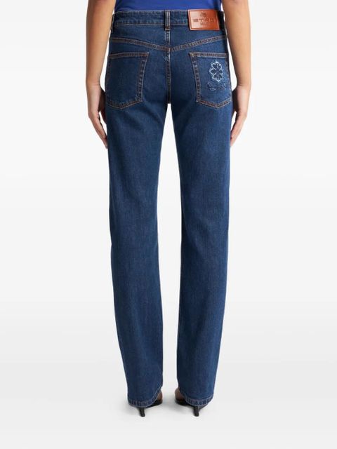 ETRO straight-leg jeans - Blue