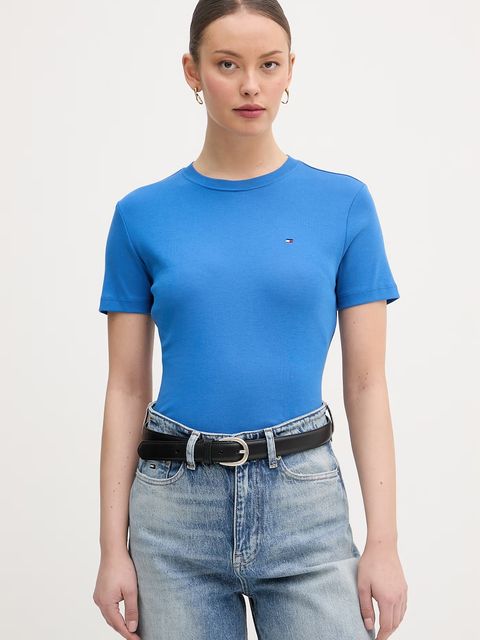 Tommy Hilfiger T-shirt damski bawełniany - zdjęcie produktu nr 1