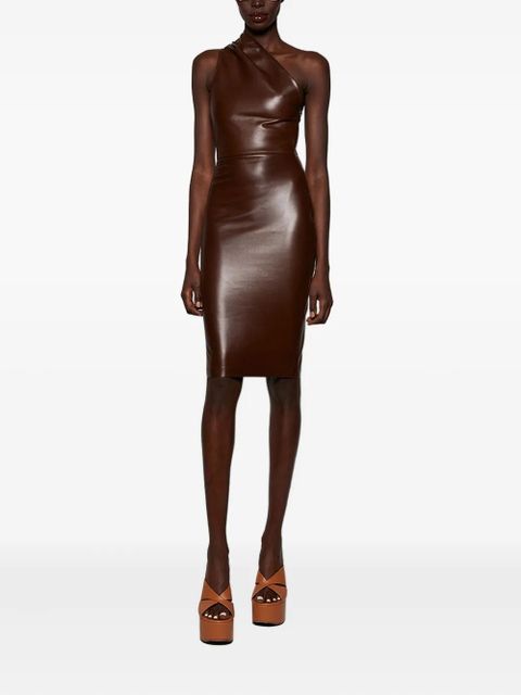 Amina Muaddi 155 Salma platform sandals - Brown