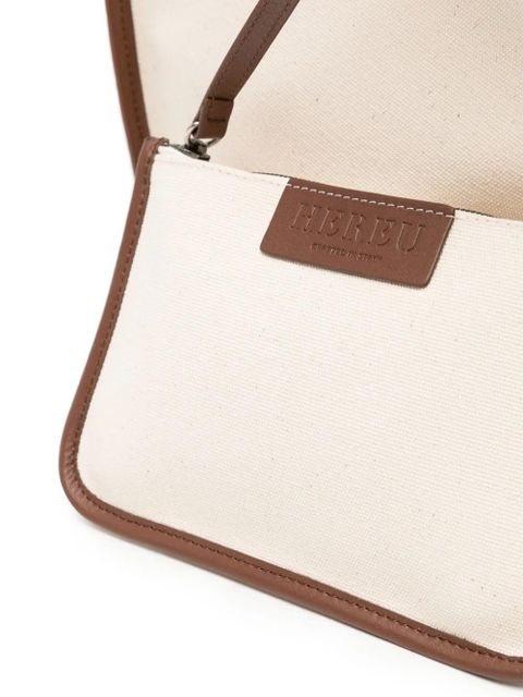 Hereu Calella canvas tote bag - Neutrals